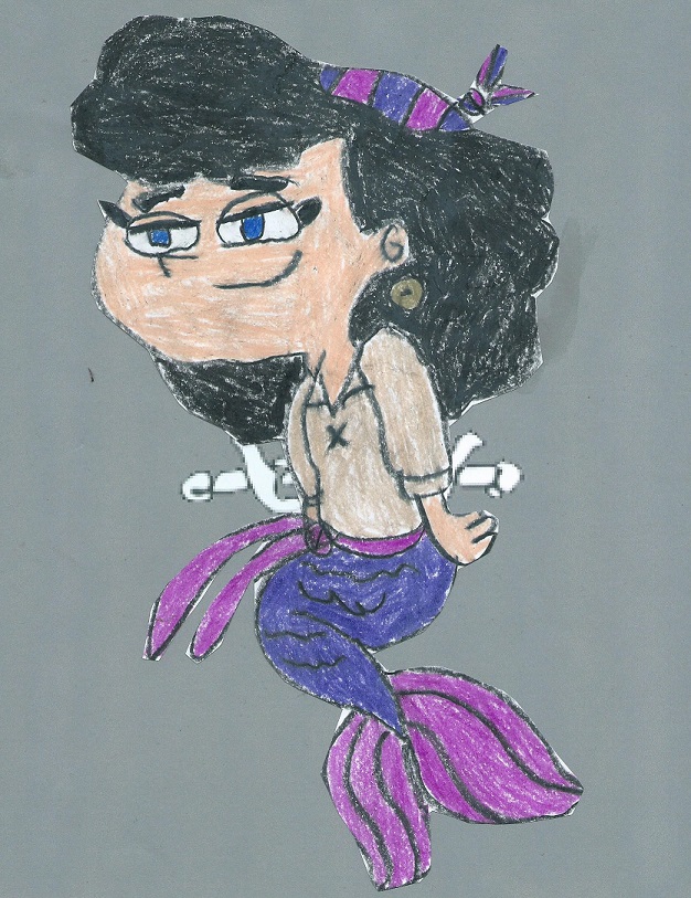 Trixie The Pirate Mermaid by LesbianRobotGirl