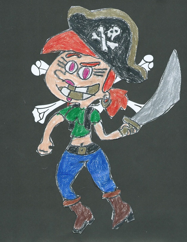 Vicky The Pirate Captain by LesbianRobotGirl