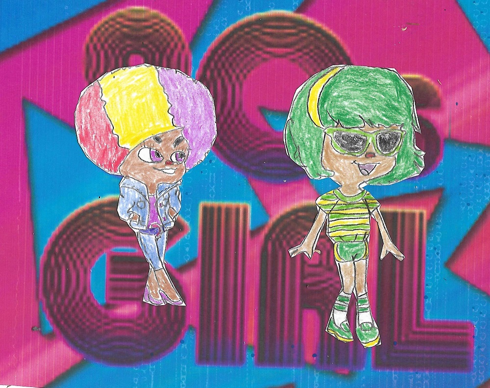 80's Girls-Snowanna And Minty by LesbianRobotGirl