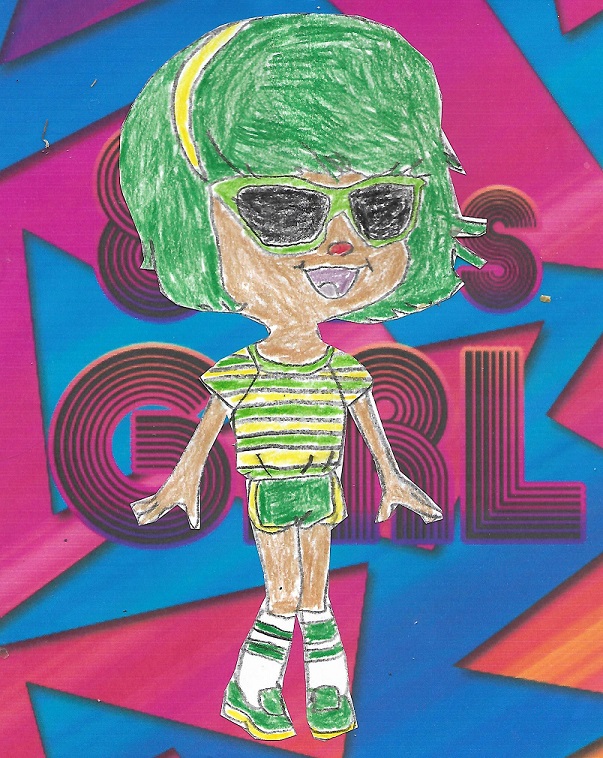 80's Girl-Minty Zaki by LesbianRobotGirl