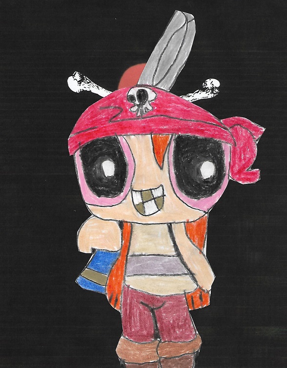 Blossom The Pirate Girl by LesbianRobotGirl