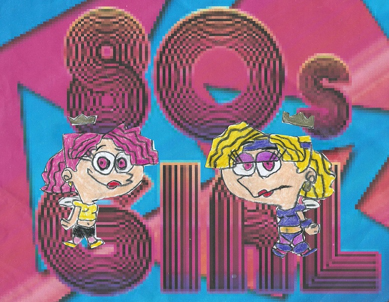 80's Girls-Wanda And Blonda by LesbianRobotGirl
