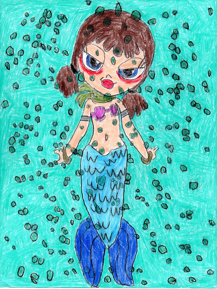 Sally Syrup The Mermaid My First Try by LesbianRobotGirl