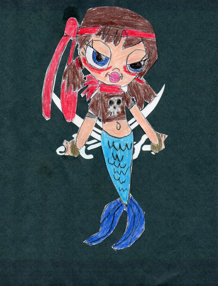 Sally Syrup The Mermaid Pirate My First Try by LesbianRobotGirl