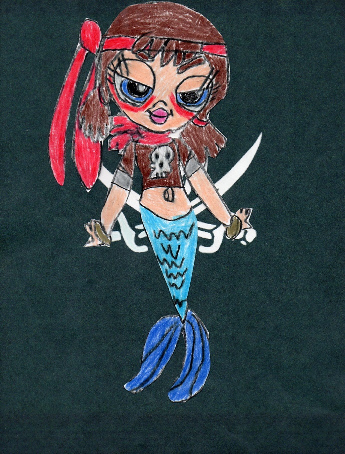 Sally Syrup The Mermaid Pirate My Second Try by LesbianRobotGirl