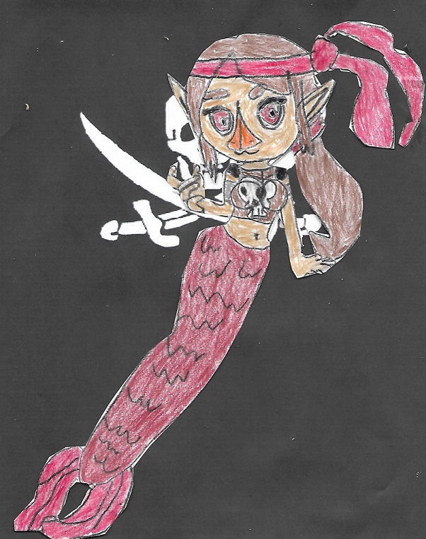 Medli The Pirate Mermaid by LesbianRobotGirl