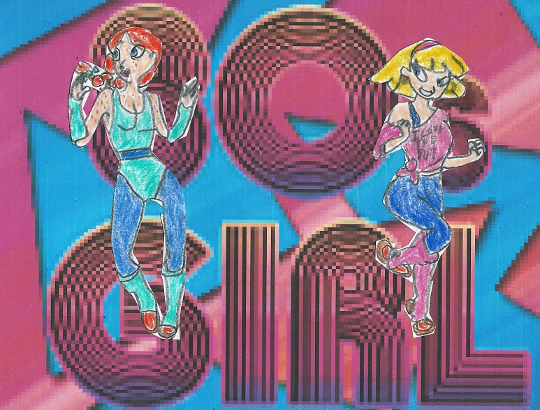 80's Girls-Lila And Olga by LesbianRobotGirl