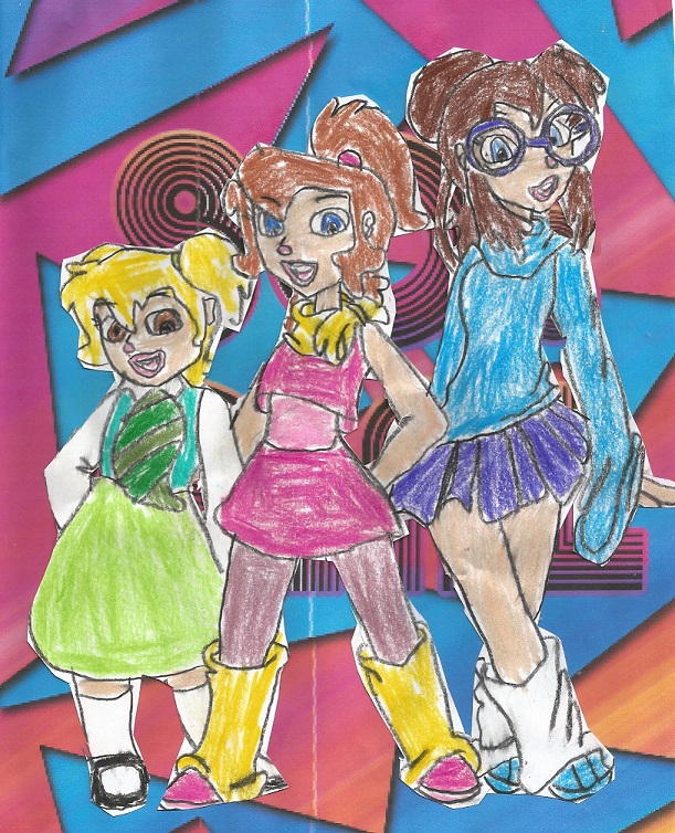 80's Girls-Brittany,Jeanette And Eleanor by LesbianRobotGirl