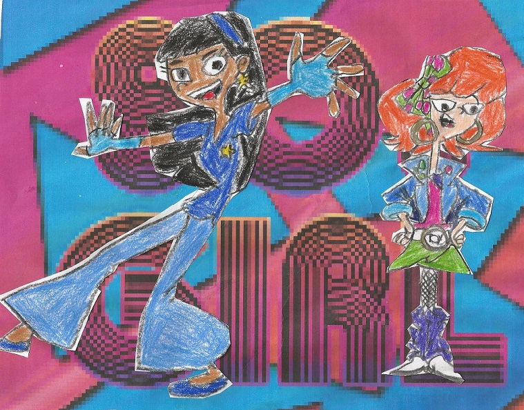 80's Girls-Stacy And Candace by LesbianRobotGirl