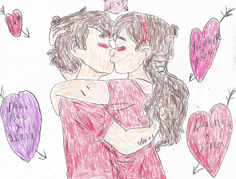 Pinecest-Surprise Kiss Part 2 by LesbianRobotGirl