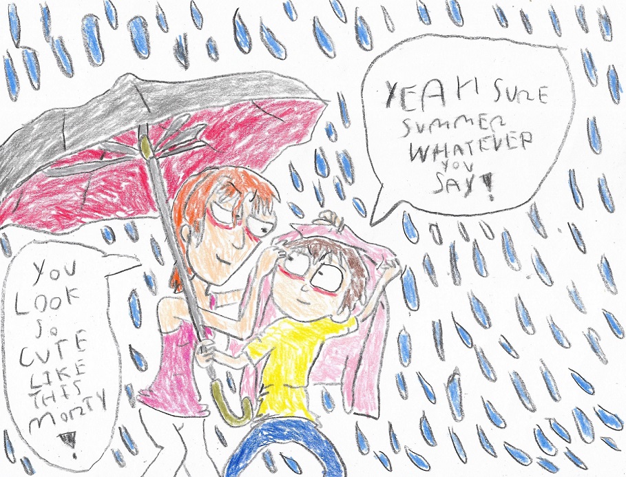 Summorty-Rainy Date by LesbianRobotGirl