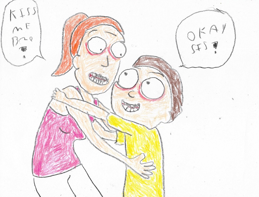 Summorty-Kiss Me Bro Part 1 by LesbianRobotGirl