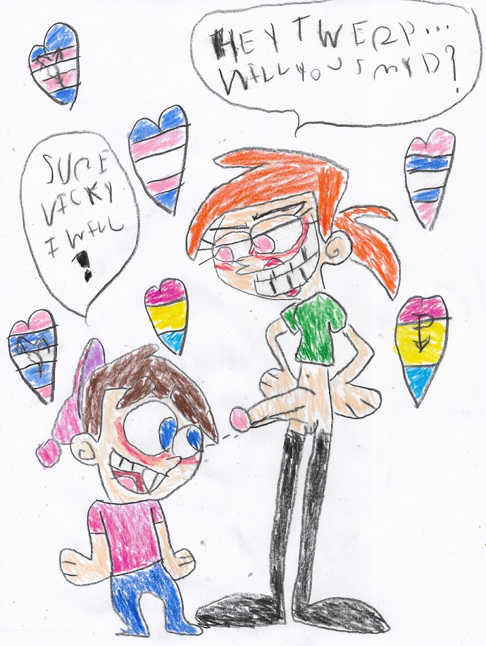 Dicky Vicky (Uncut Redraw) by LesbianRobotGirl