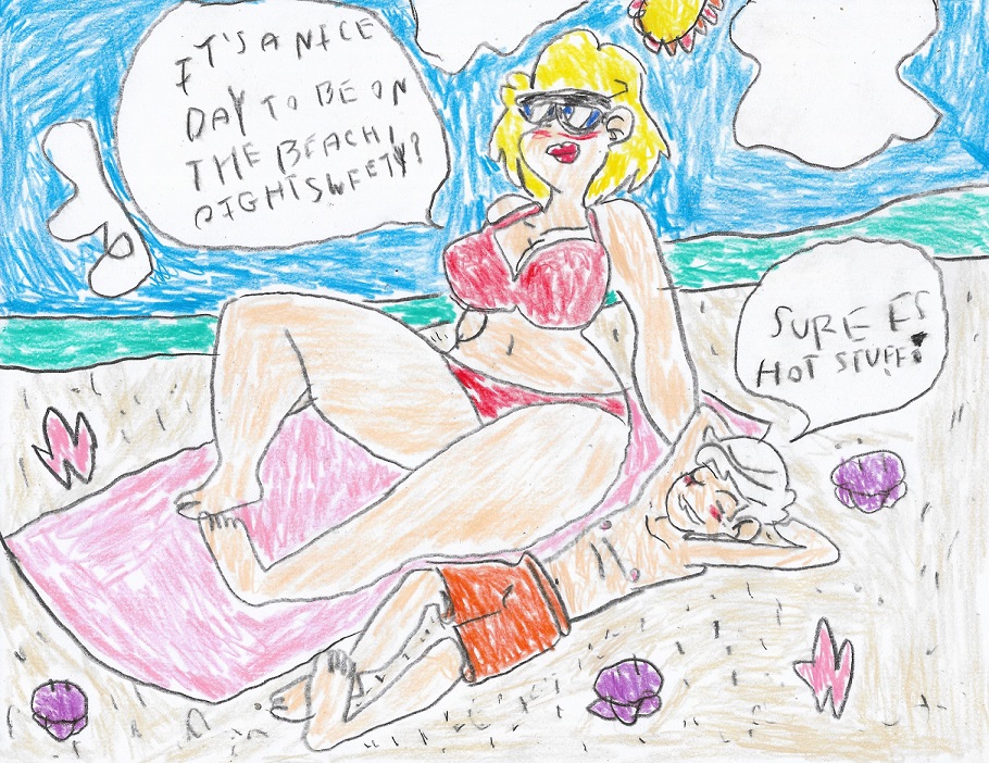 Ritacoln-Fun In The Sun Remake by LesbianRobotGirl