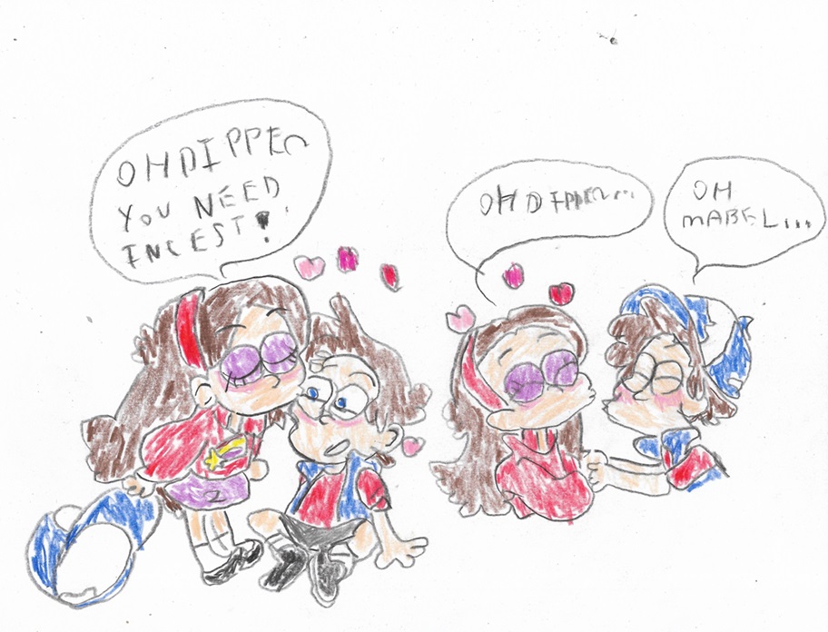 Pinecest-Doodles by LesbianRobotGirl