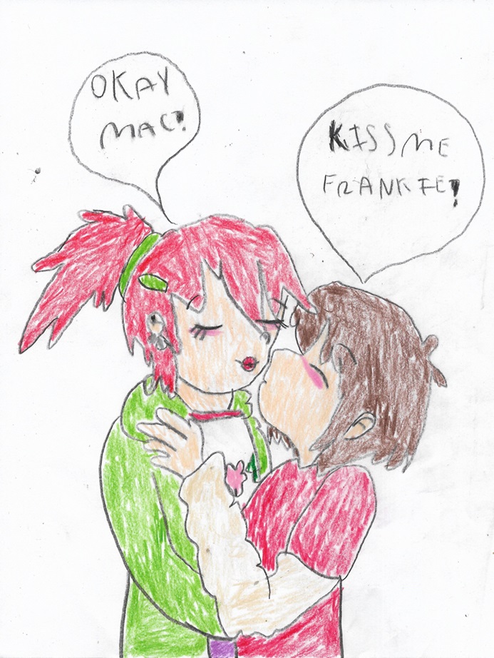 FHFIF-Kiss Me Redraw by LesbianRobotGirl