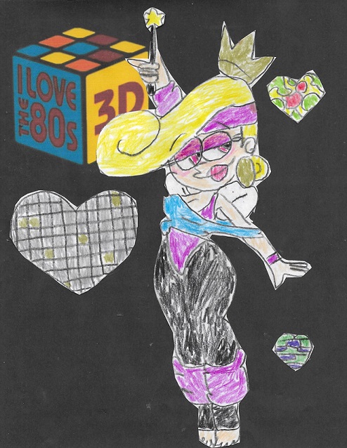 Blonda Loves The 80's by LesbianRobotGirl