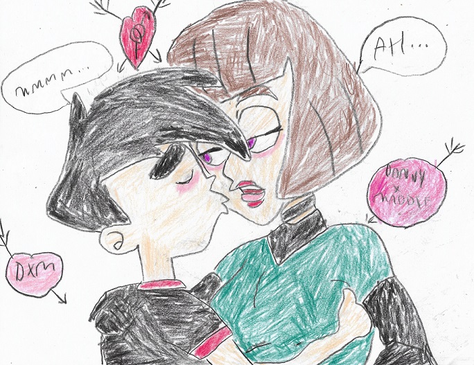 DP-Kiss Me Part 2 Redraw by LesbianRobotGirl