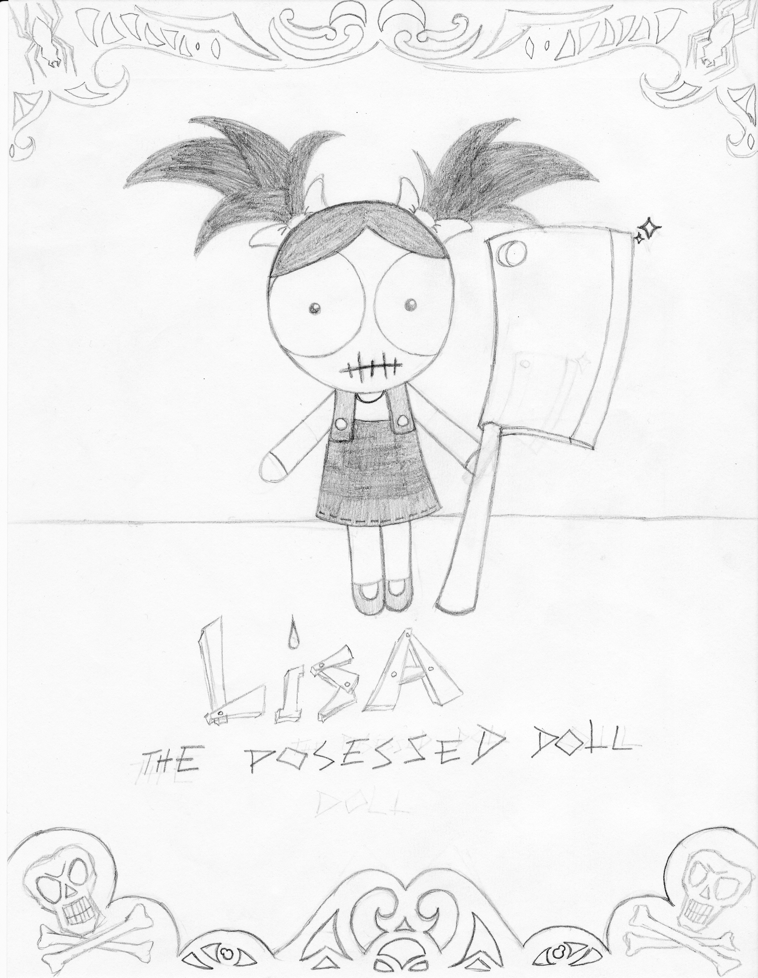 Lisa the Posessed Doll by Lestrange13