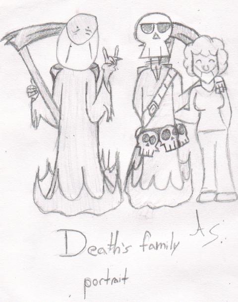 Death's Family Portrait by Lexeatsglue