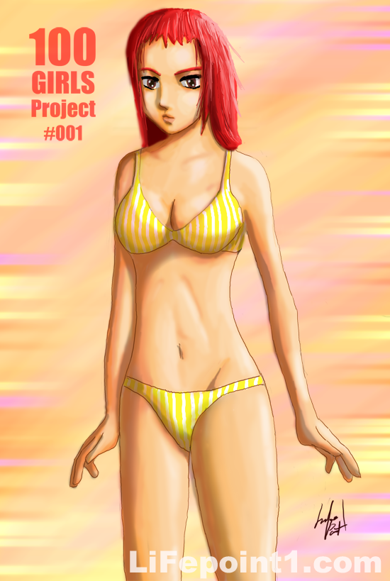 The 100 GIRLS Project #001 by LiFepoint1