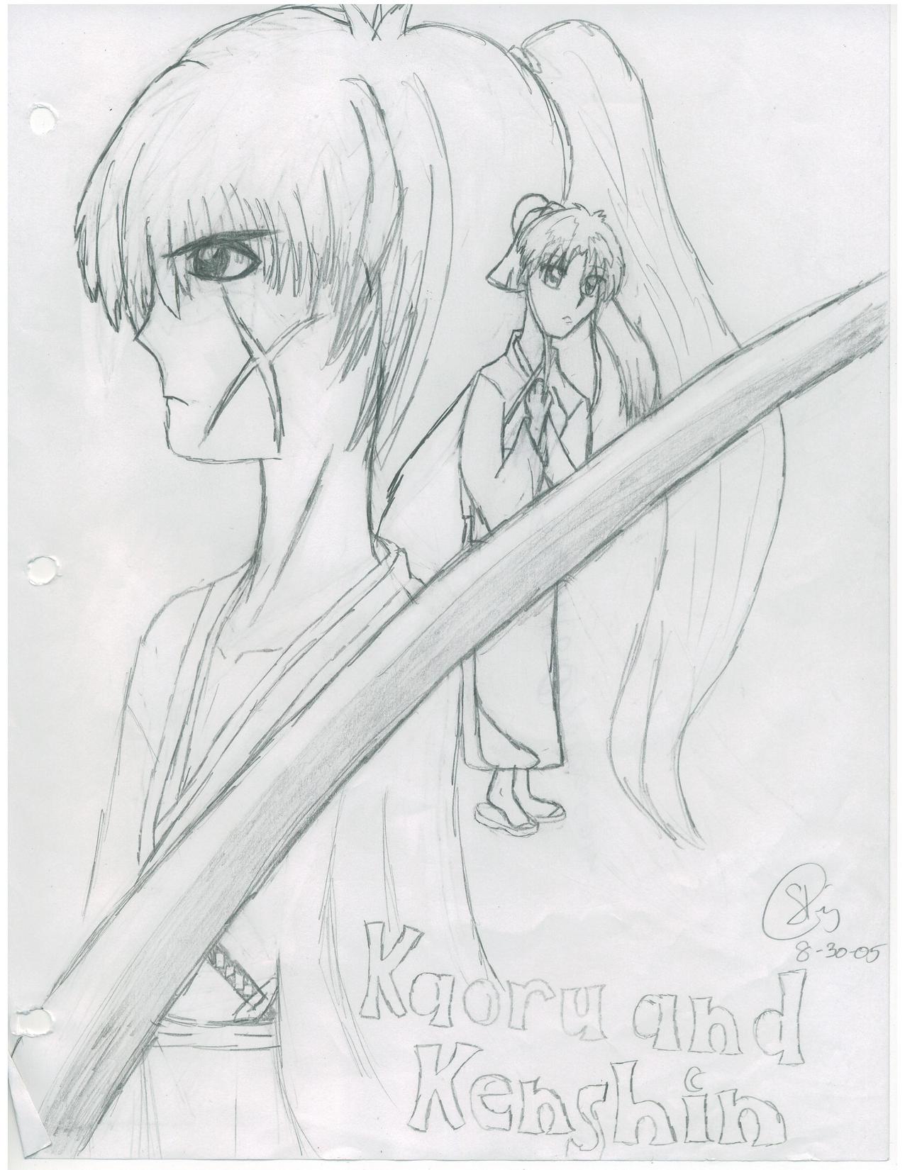 Kenshin &Kaoru 1 by LiL_NeKo_DeMoN