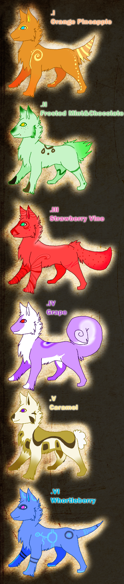Smell a Pup Adoptables by Liezy