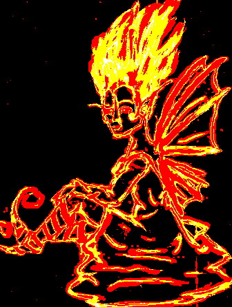 Fire Fairy by Ligea