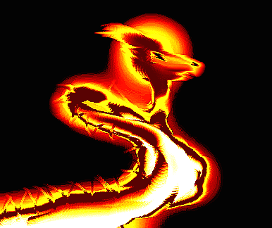 Fire Dragon by Ligea