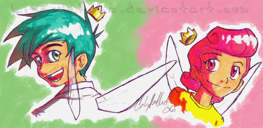 Cosmo and Wanda by LigerNekoka