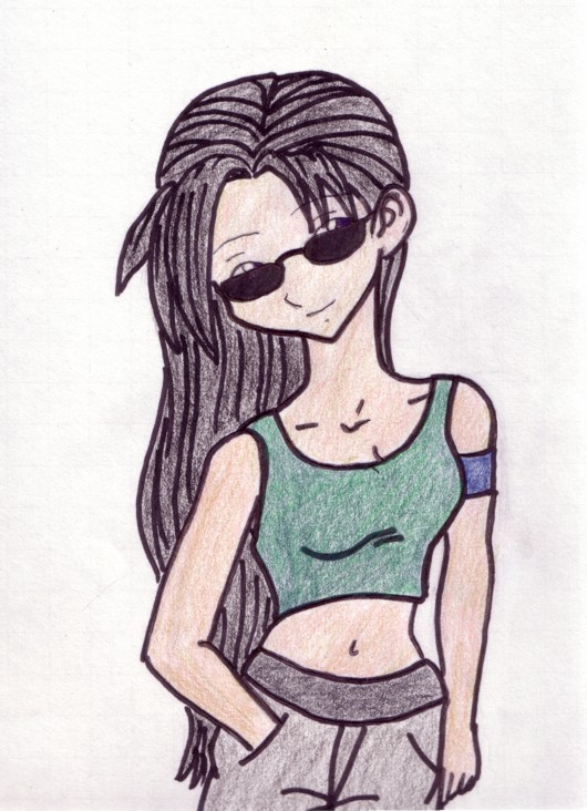 Akina in Sunglasses by Ligergirl283