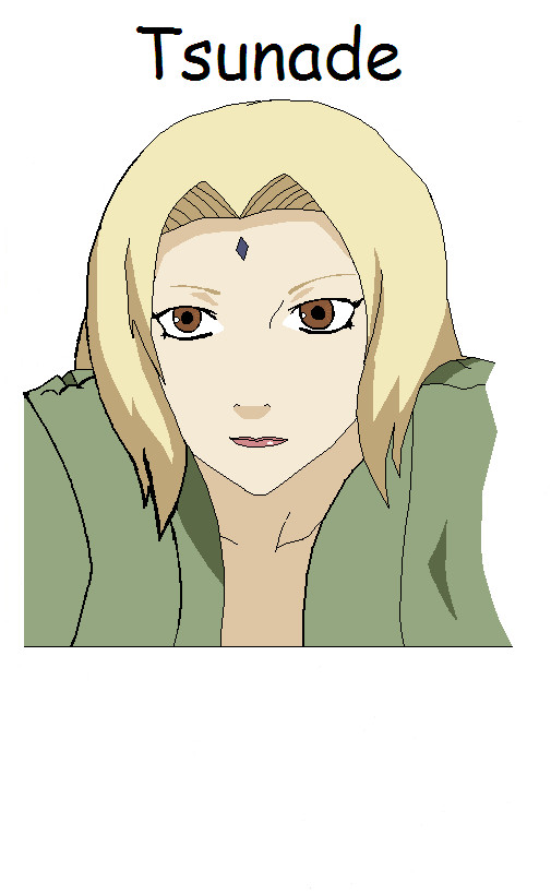 Tsunade Colored by LightOnTheOtherSide