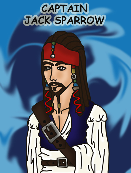 Captain Jack Sparrow by Light_Eco_Gal