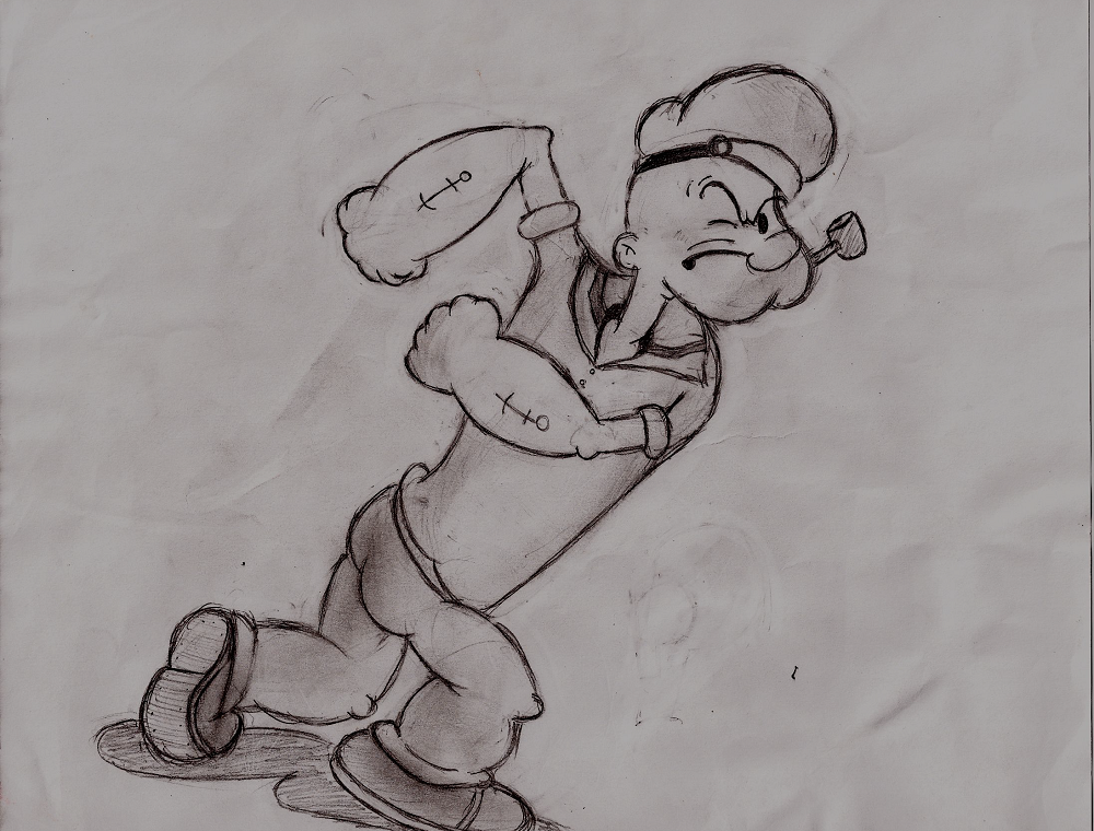 Popeye by Lightbluetiger