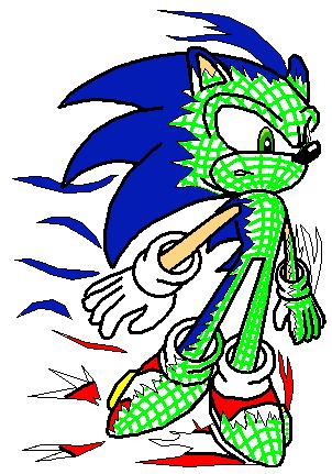 Sonic being...er...Taken over by Netting? by LightningHedgehog16
