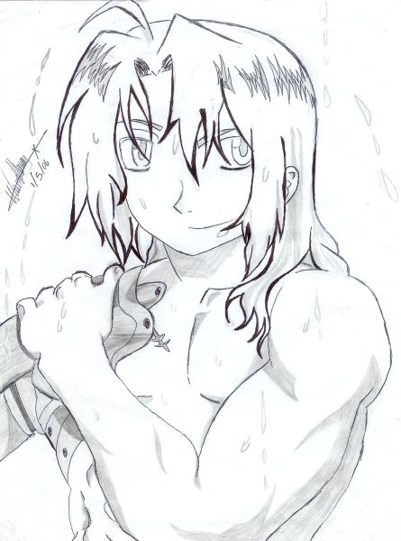 Ed's Shower by Lightning_Alchemist