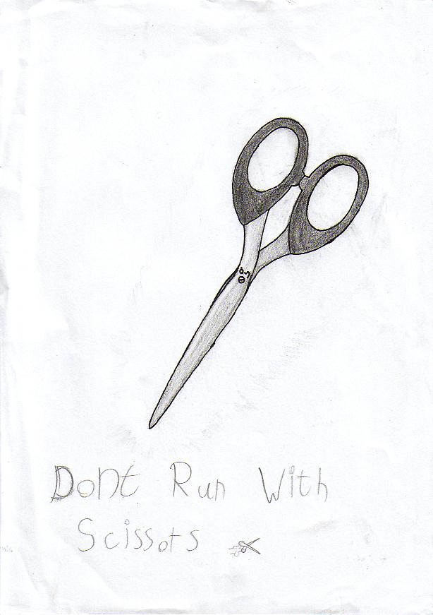 dont run with scissor by Lil-Q