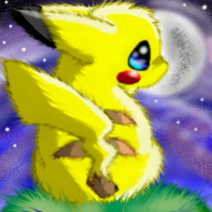 ! Furry Pikachu by LilChan