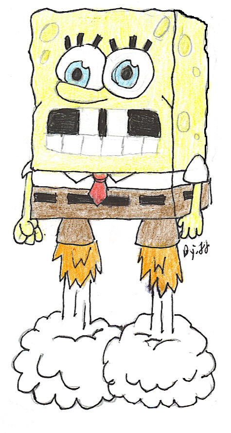 Spongebob Rocketpants by LilKittyRikku
