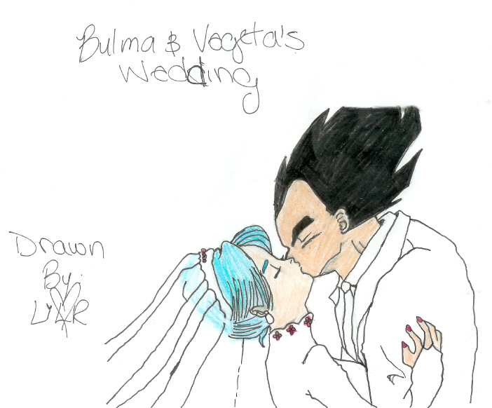 Vegeta&Bulma's wedding by LilR