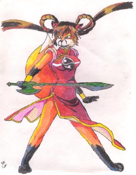 "Foxey" Devil Hunter by Lil_Washu