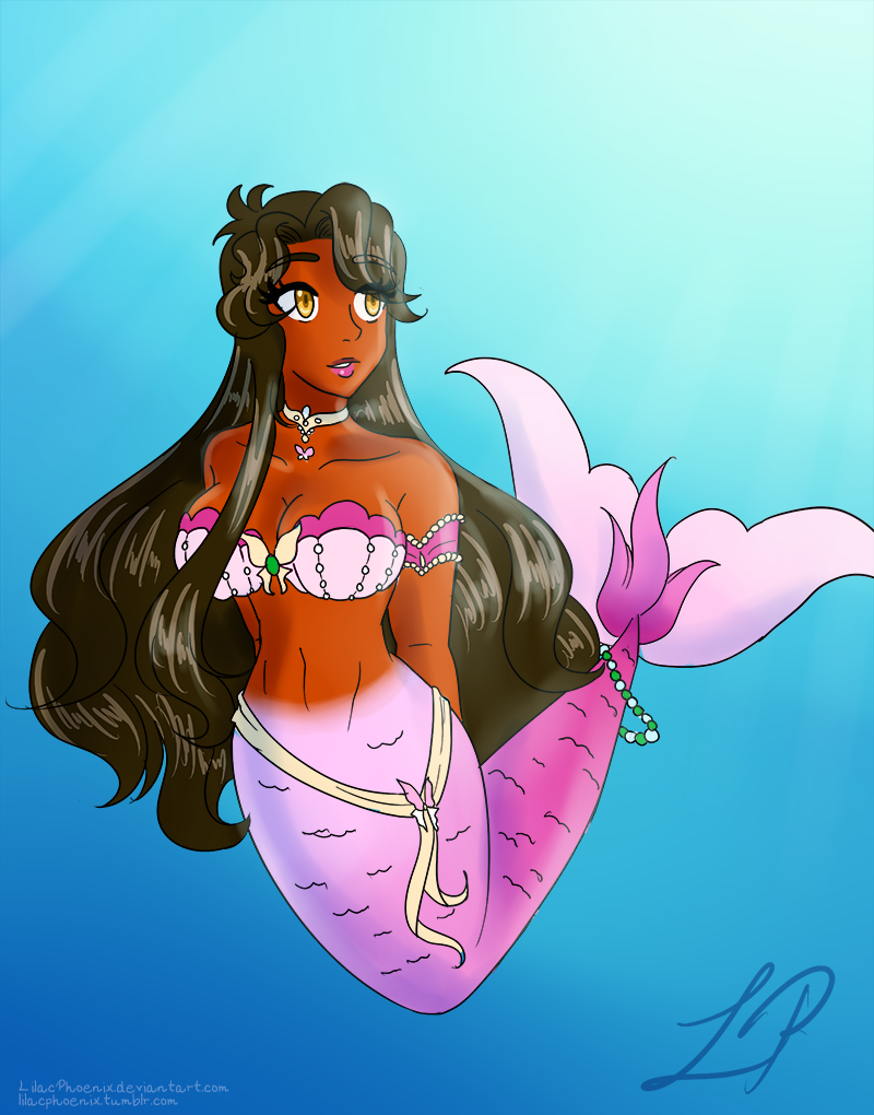 Mermaid Anelia's New Look by LilacPhoenix