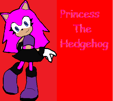 Princess the Hedgehog by LiliTheBat