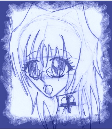 Blue Rin Sketch by Lilichan