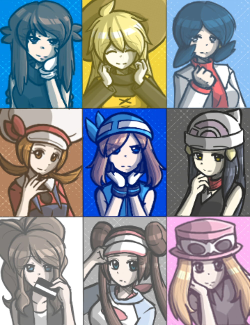 The Pokespe Girls by LilithShiro