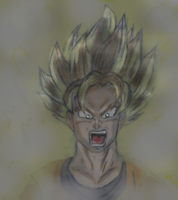 Goku's First Transformation by Lilith_SpiritOfTheNight