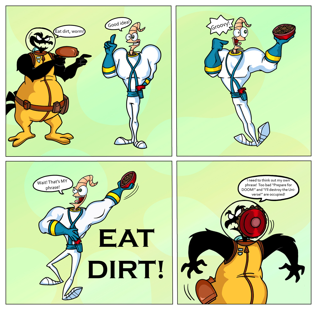Eat dirt comic by Lilostitchfan