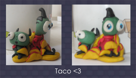 Taco love sculpture by Lilostitchfan