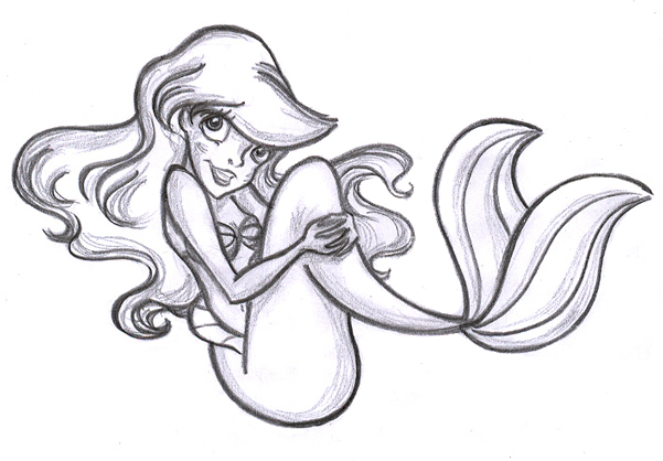 Ariel sketch by Lilostitchfan