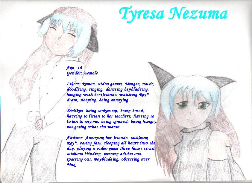 character profile:Ty (my verson) by LilyClyne